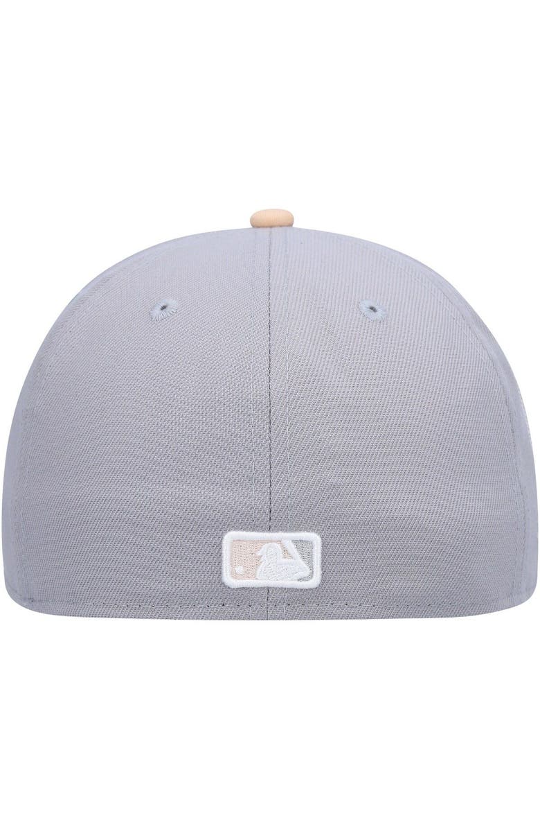 New Era Men's New Era Gray/Peach San Francisco Giants 2007 MLB All-Star Game Purple Undervisor 59FIFTY Fitted Hat, Alternate, color, Gray