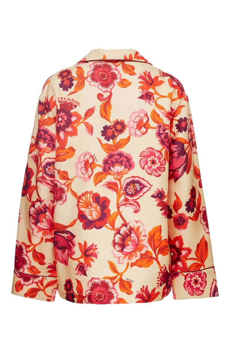 La DoubleJ Pajama Shirt Hottie Cream, Alternate, color, 