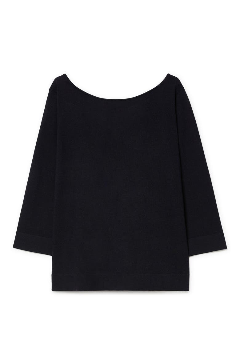 Noca Virgin Wool Sweater, Alternate, color, MIDNIGHT BLUE
