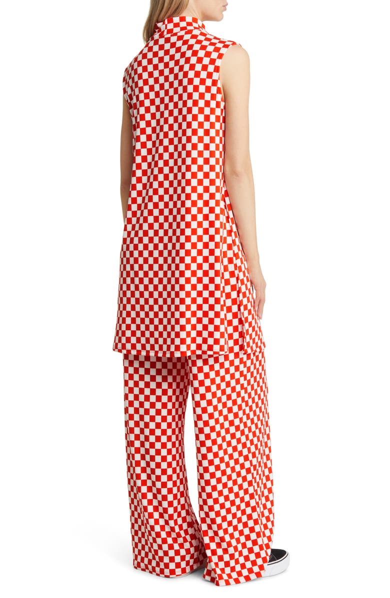 Dressed in Lala Gigi Two-Piece Check Top & Pants Set, Alternate, color,