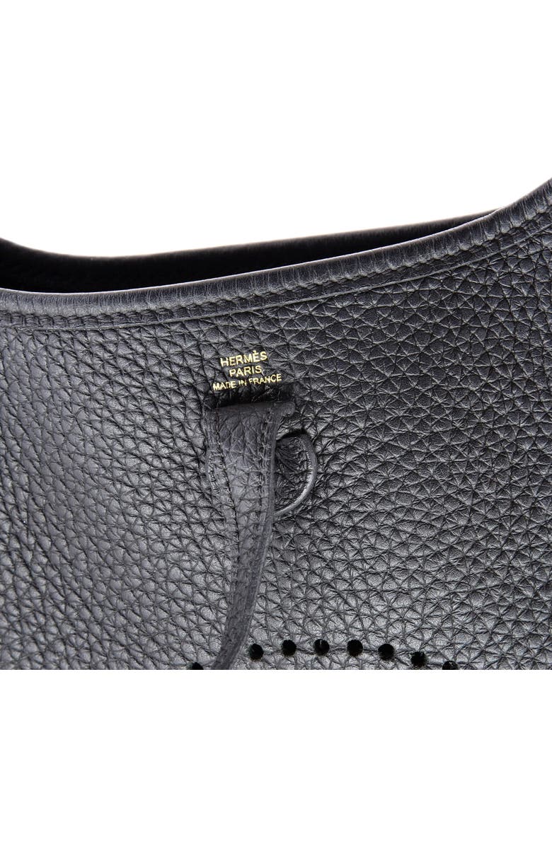 Pre-Owned Hermes Evelyne Bag Gen III Clemence TPM, Alternate, color, Noir