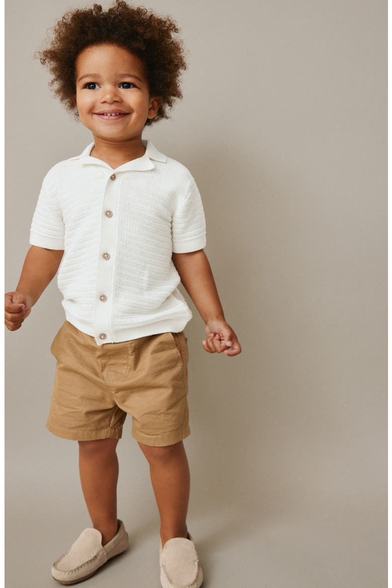 Kids' Collar Cardigan, Alternate, color, NEUTRAL
