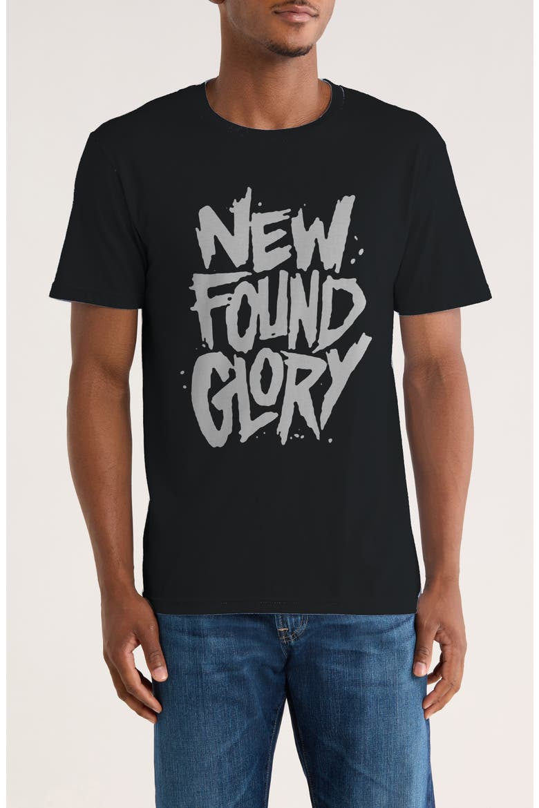 New Found Glory Graphic T-Shirt, Main, color, BLACK