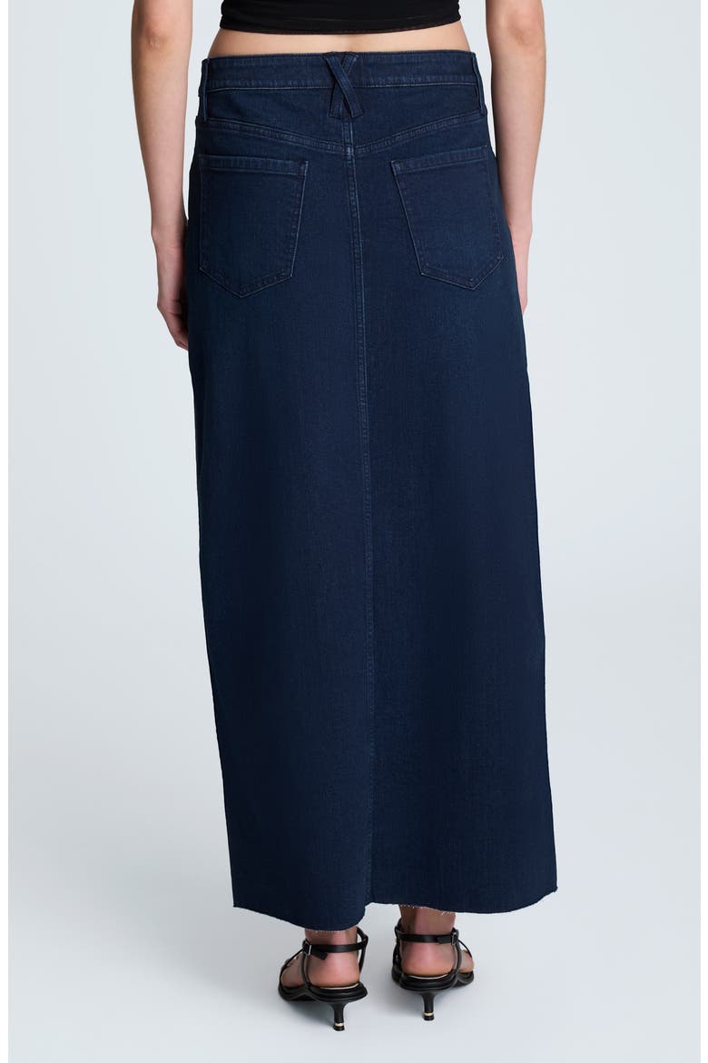 Denim Maxi Skirt, Alternate, color, MIDNIGHT RINSE WASH