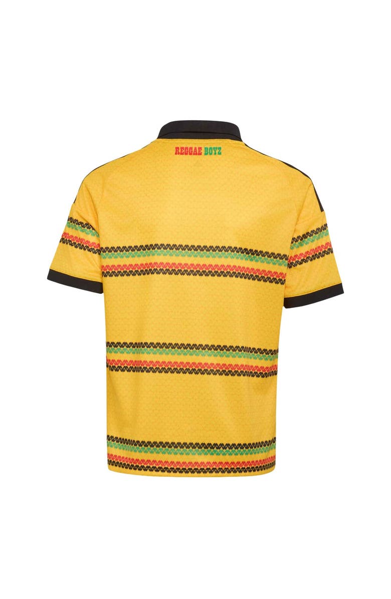 adidas Youth adidas Yellow Jamaica National Team 2026 Replica Jersey, Alternate, color, Yellow