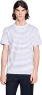 SANDRO Striped T-shirt