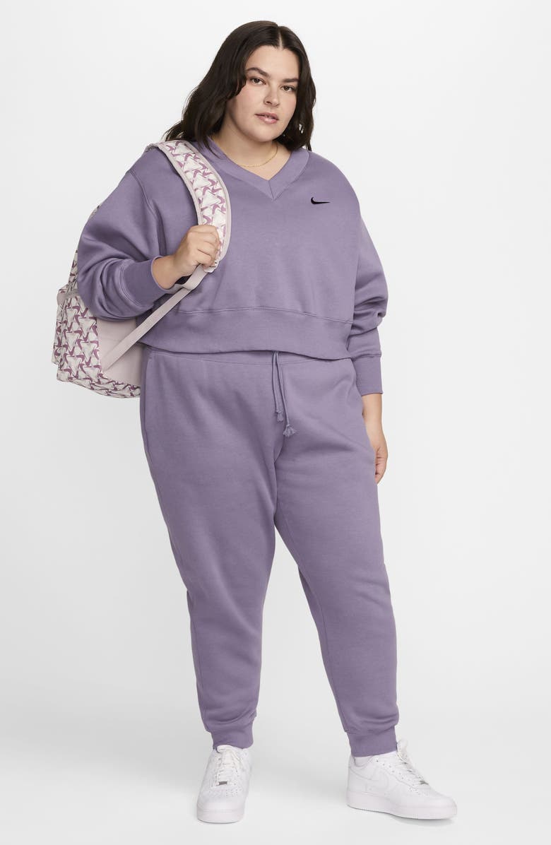 Nike Sportswear High Waist Phoenix Fleece Joggers, Alternate, color, 