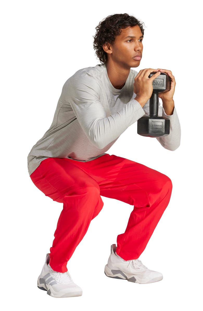 adidas TR-ES Climacool Base Layer, Alternate, color, Medium Grey Heather