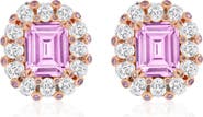 SUZY LEVIAN Gala Two-Tone Stud Earrings