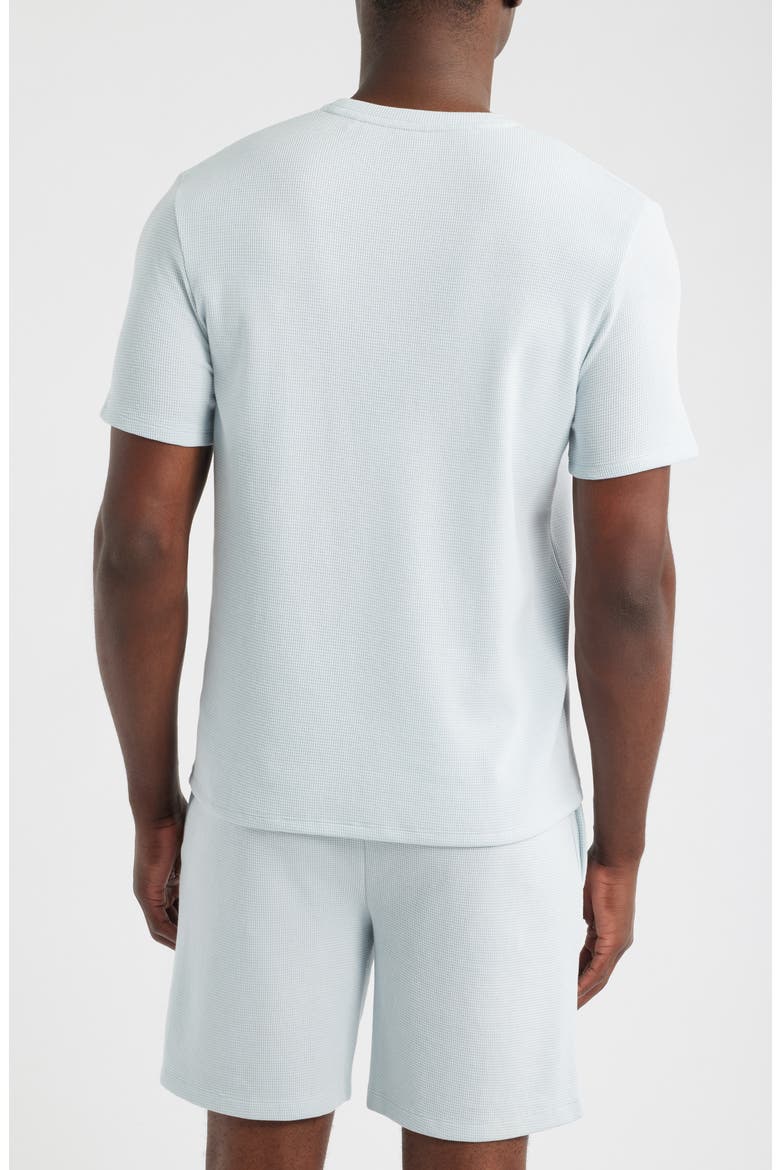 Waffle T-Shirt, Alternate, color, OPEN BLUE