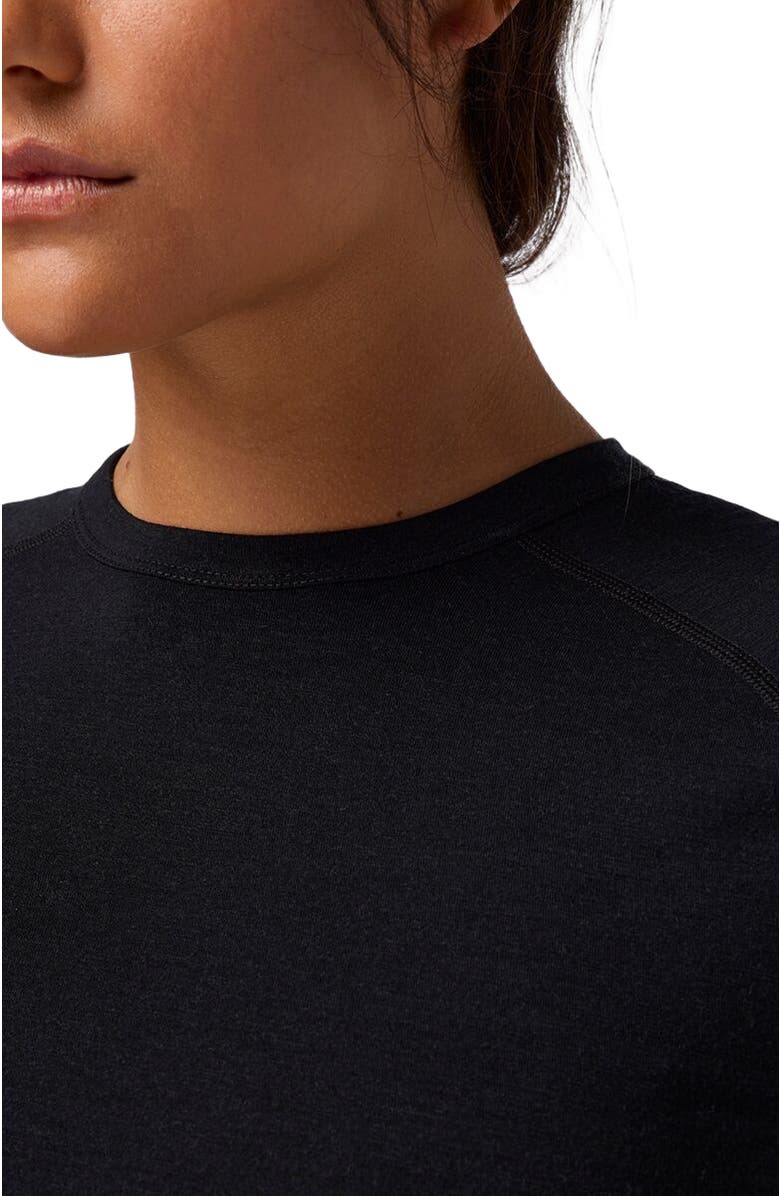 Backcountry Cedars Rws Merino Lt-Wt Baselayer Crew Top - Women's, Alternate, color, Black