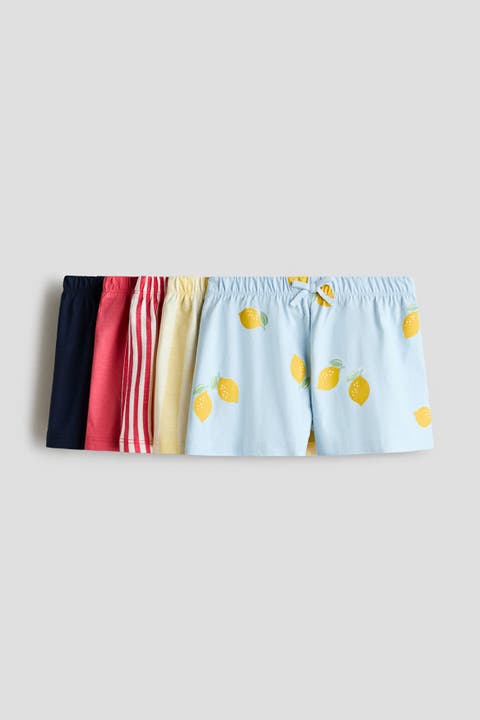5-pack cotton shorts