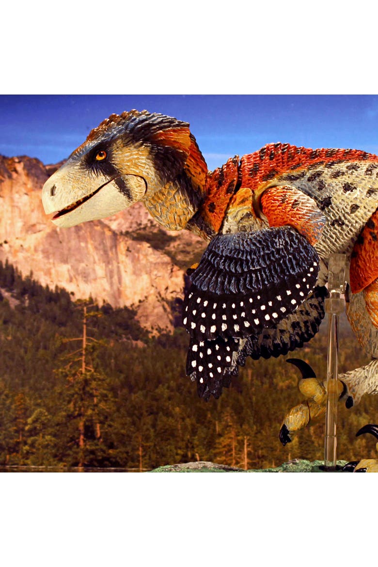 Dromaeosaurus Albertensis 1/6th Scale Action Figure, Alternate, color, Multicolored