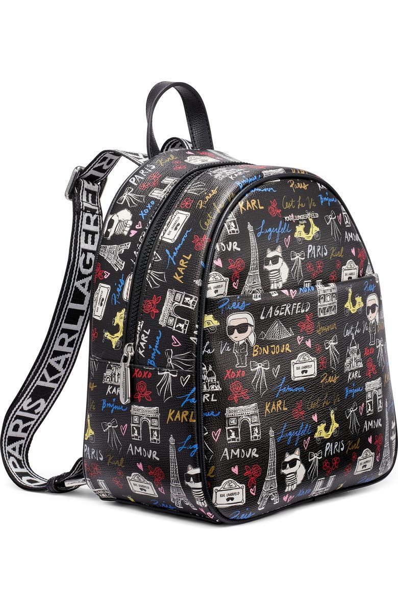 KARL LAGERFELD PARIS Maybelle Backpack, Alternate, color,