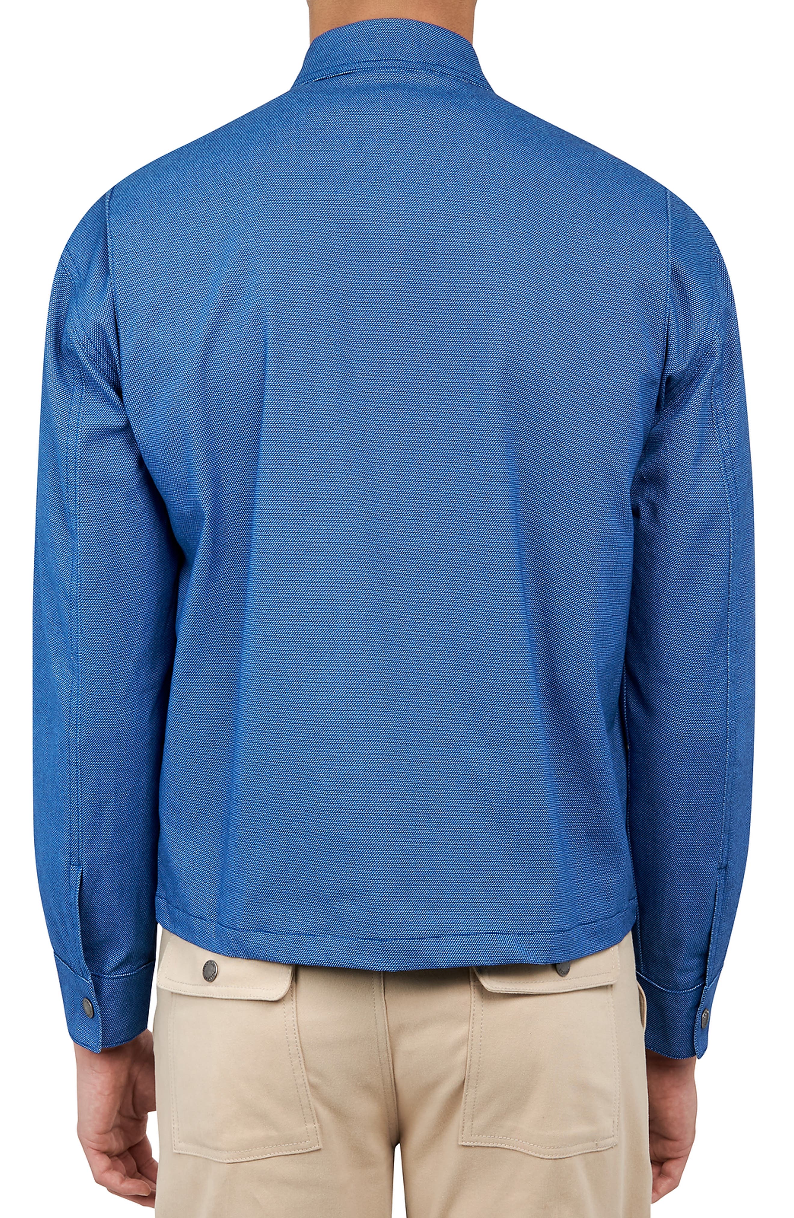 Slim Fit Solid Brooklyn Bridge Jacket - image 4