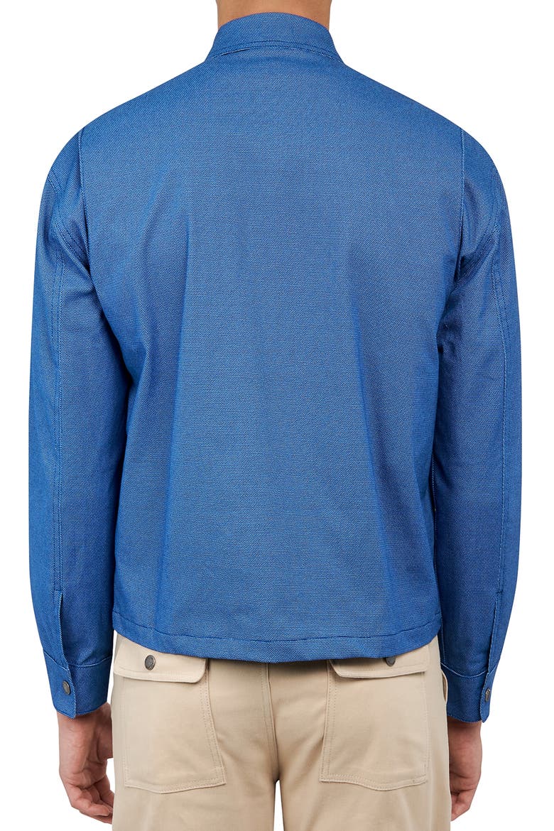 Slim Fit Solid Brooklyn Bridge Jacket, Alternate, color, BLUE