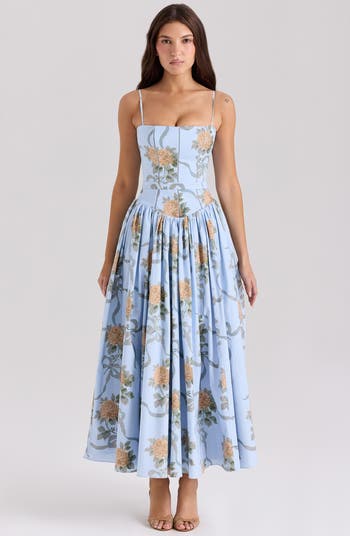 Ysabella Floral Maxi Sundress