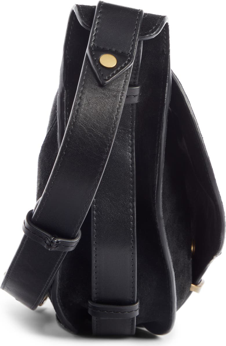 Isabel Marant Botsy Leather Shoulder Bag, Alternate, color,