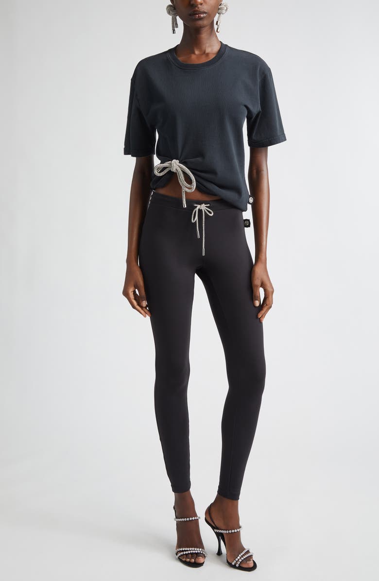 Area Brunch Leggings, Alternate, color, Black