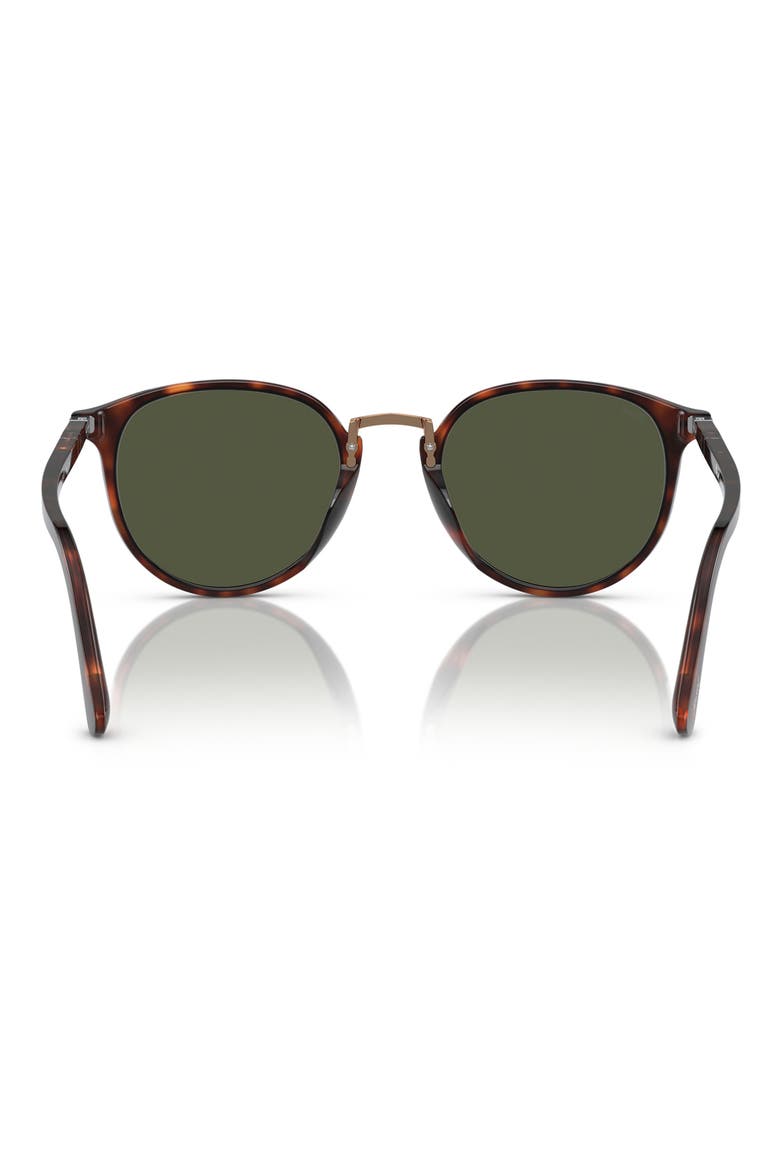 PO3210S 51mm Oval Sunglasses, Alternate, color, HAVANA / GREEN