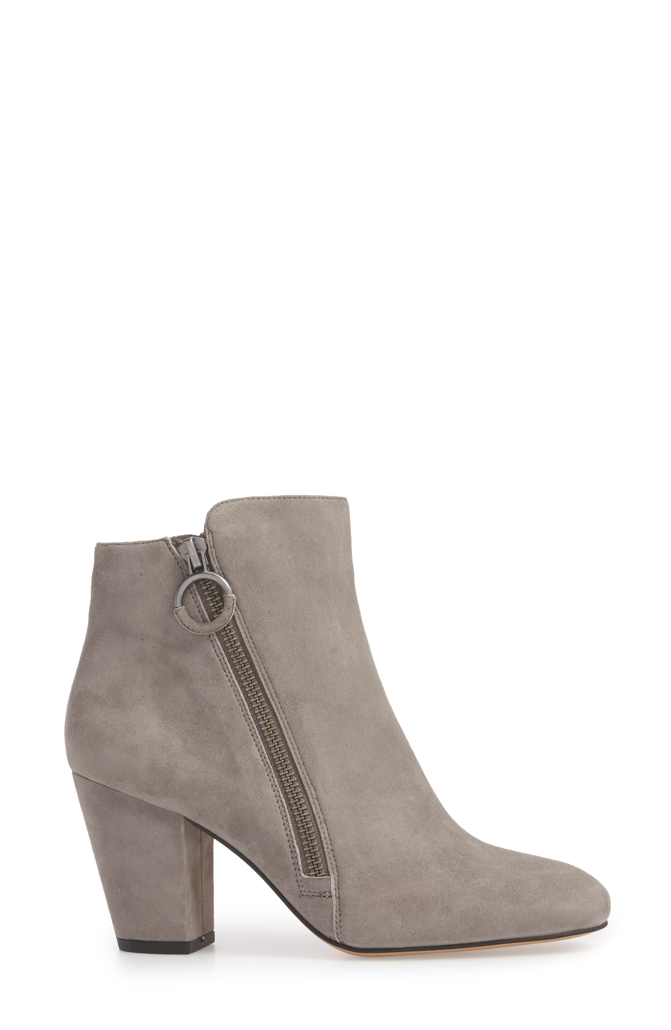 Preete Bootie, Alternate, color, IRON SUEDE