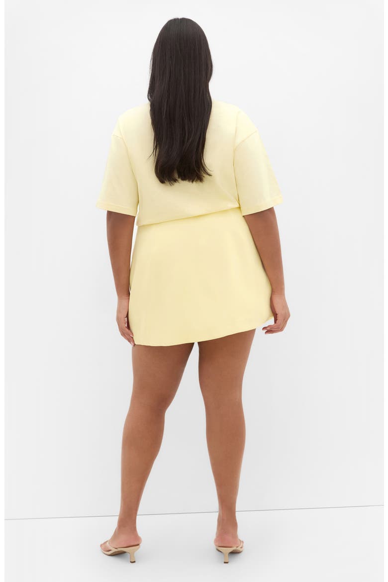 Leah Mini Skort, Alternate, color, LEMON DROP