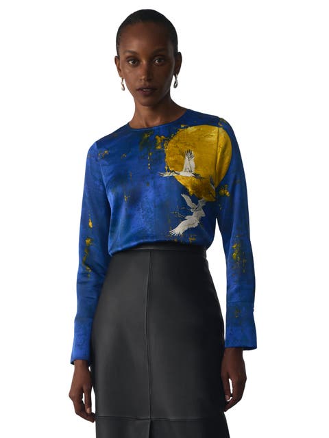 Litori Silk Satin Top