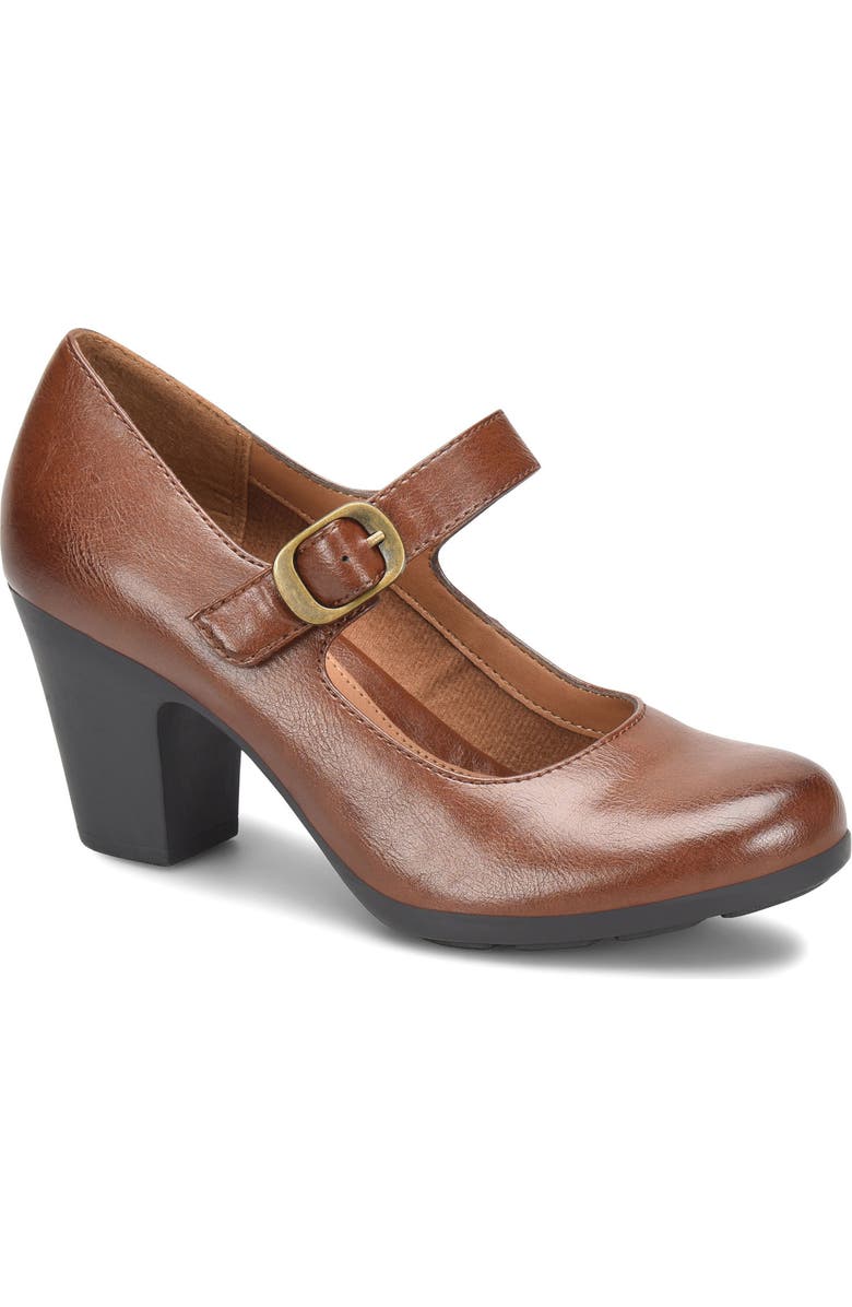 EUROSOFT Netty Mary Jane Pump, Main, color, Mocha
