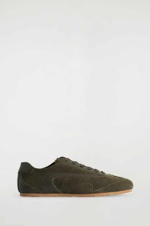 Minimal Leather Sneakers