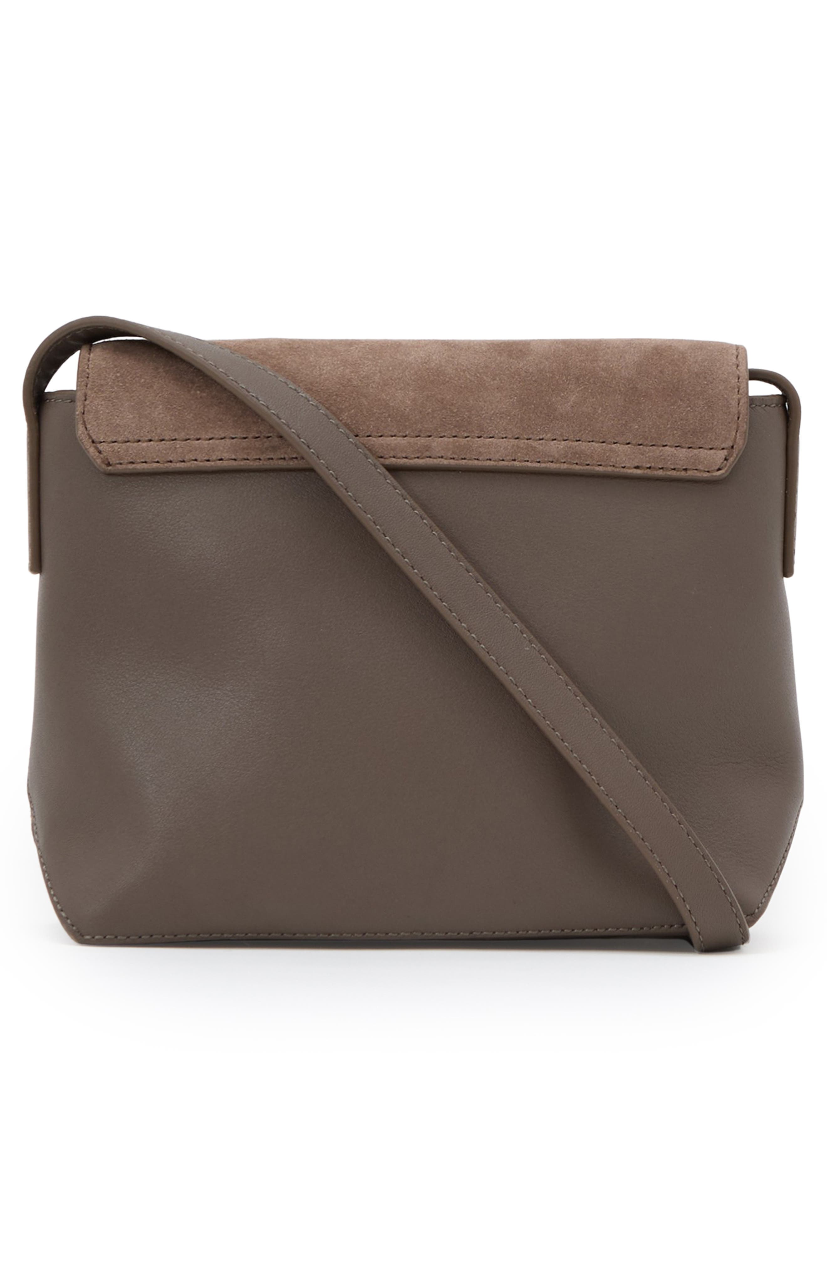 Reiss Brea Crossbody Bag, Alternate, color, Taupe