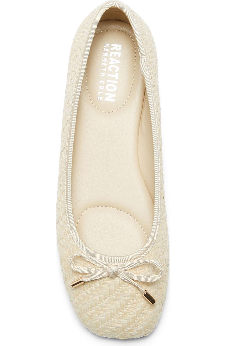 Reaction Kenneth Cole Elstree Flat, Alternate, color, Natural Raffia