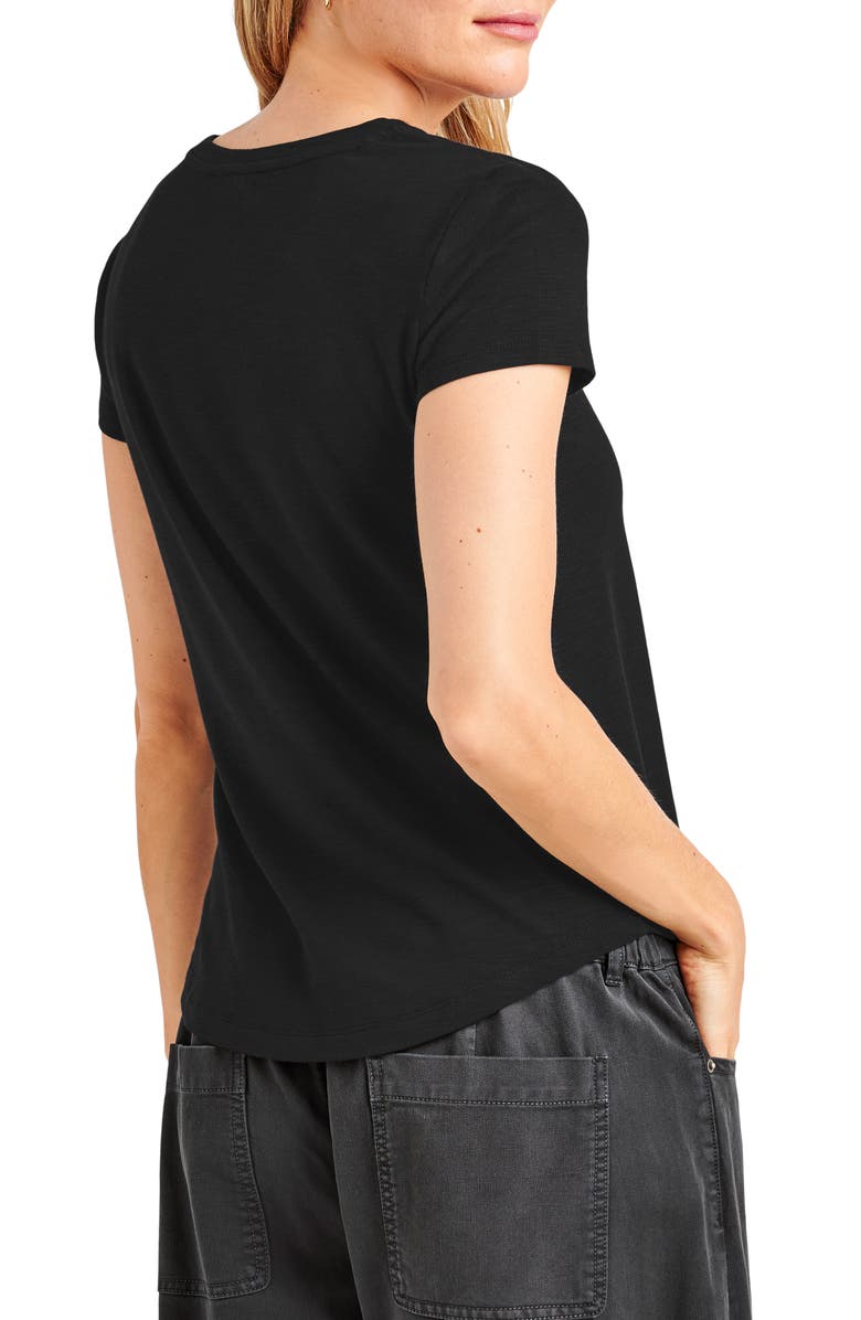 Splendid Abbie Cotton Blend Slub Jersey T-Shirt, Alternate, color, 