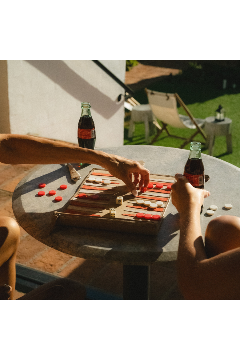 Travel Backgammon Board - Monaco, Alternate, color, Monaco
