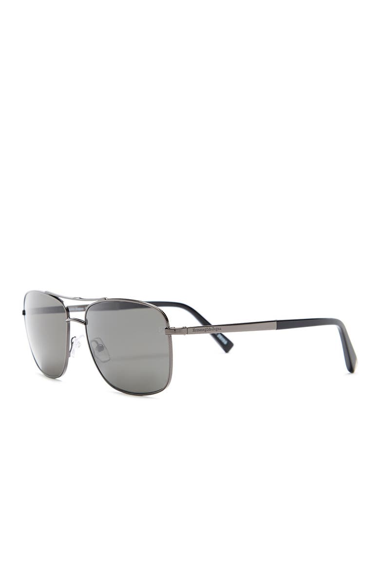 ZEGNA Women's 59mm Square Sunglasses, Alternate, color,