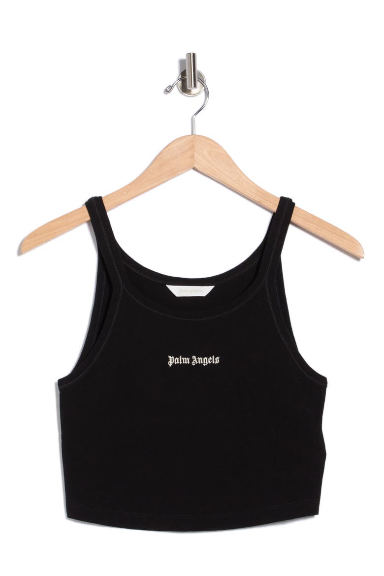 Logo Tank Top, Main, color, BLACK/WHITE
