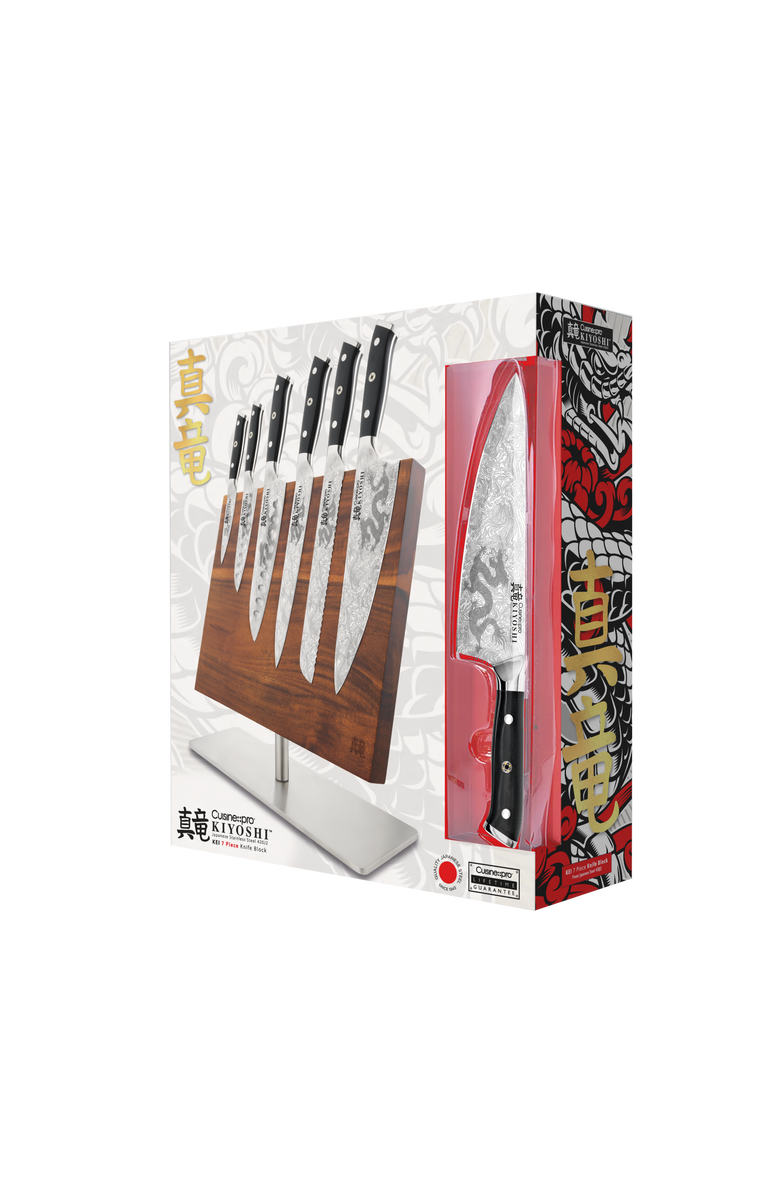 Cuisine::pro<sup>®</sup> KIYOSHI<sup>®</sup> Kei 7-Piece Knife Block, Alternate, color, Silver