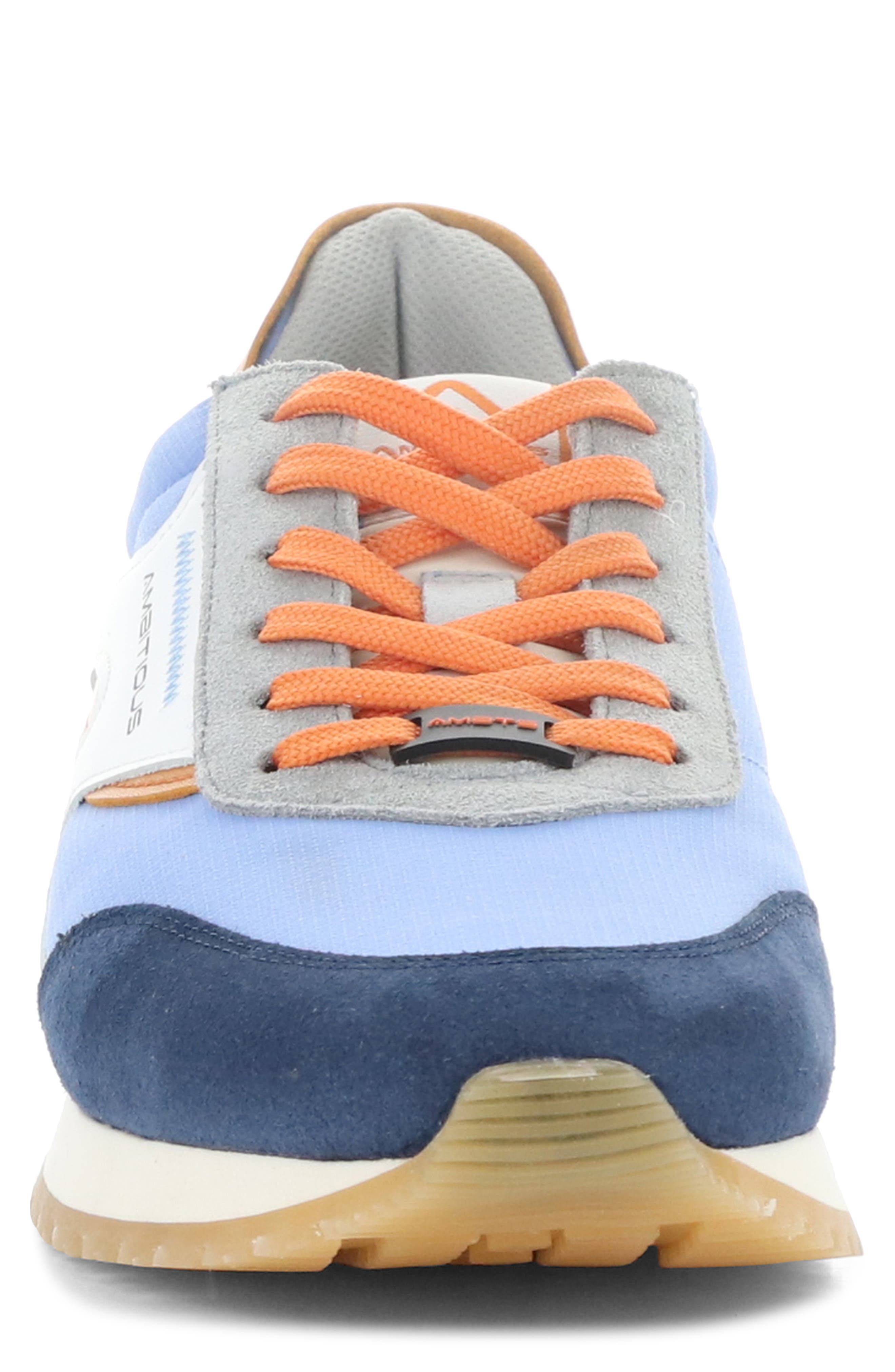 Ambitious 13853 Low Top Sneaker, Alternate, color, Blue/ Orange
