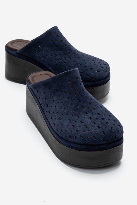 Lune Leather Platform Sandal