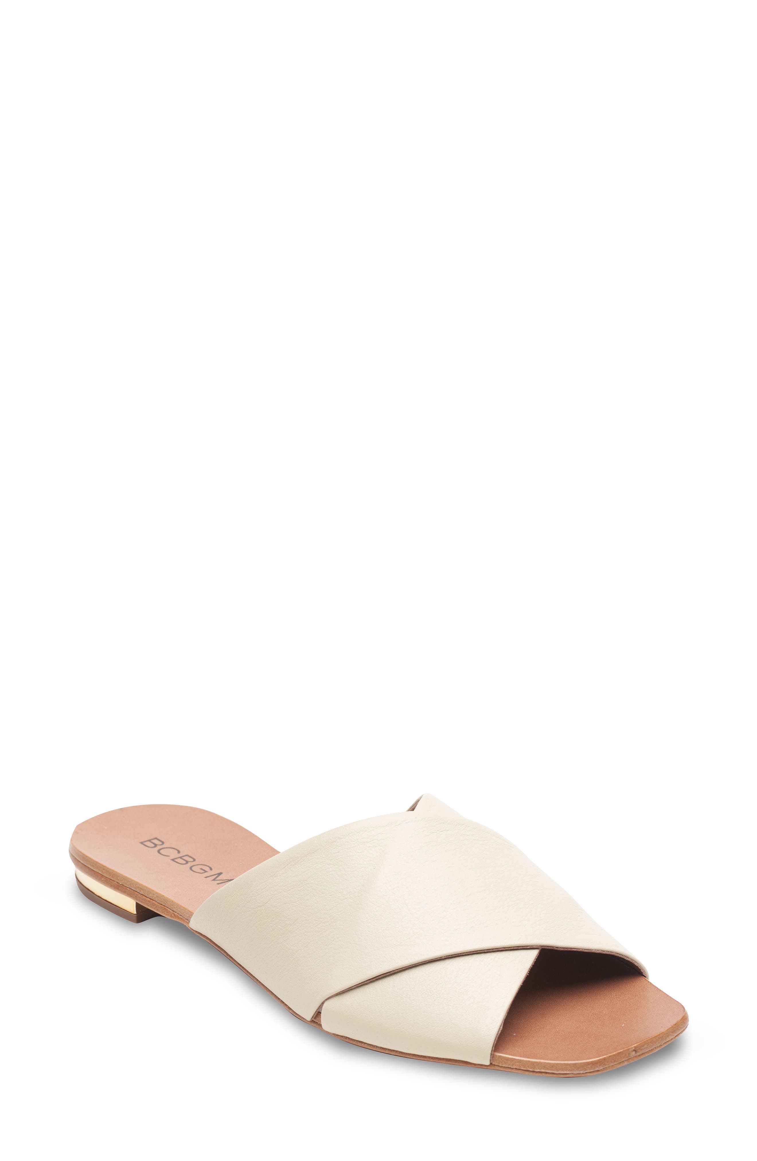 Mika Slide sandal, Main, color, IVORY