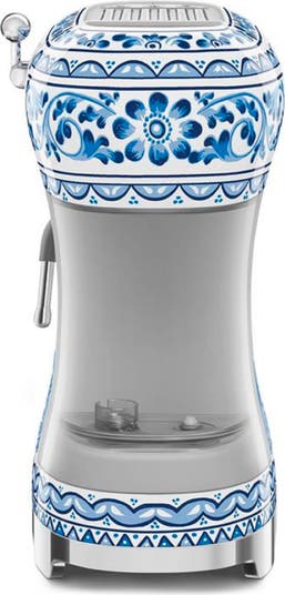 x Dolce & Gabbana Blu Mediterraneo Manual Espresso Machine
