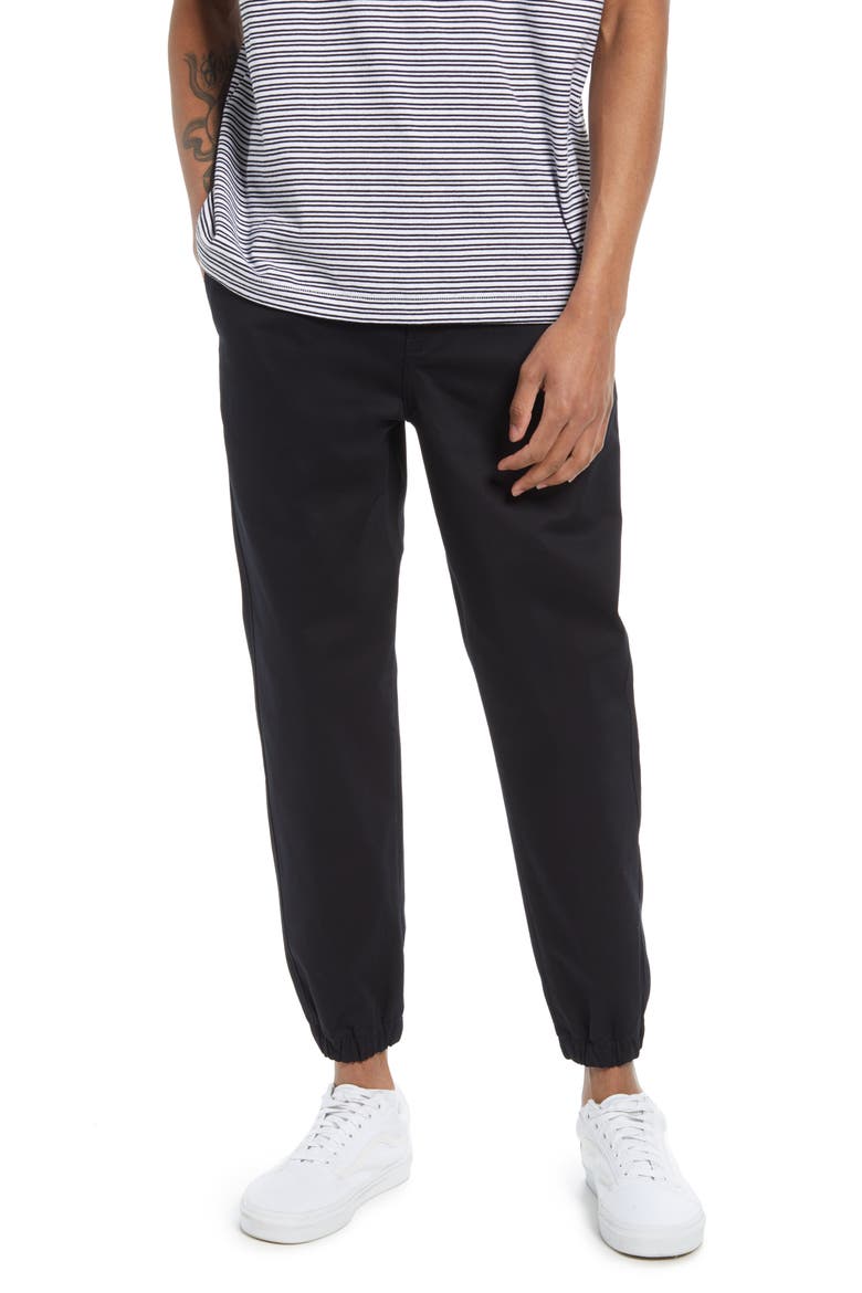 Men's R2R Utility Joggers, Main, color, BLACK