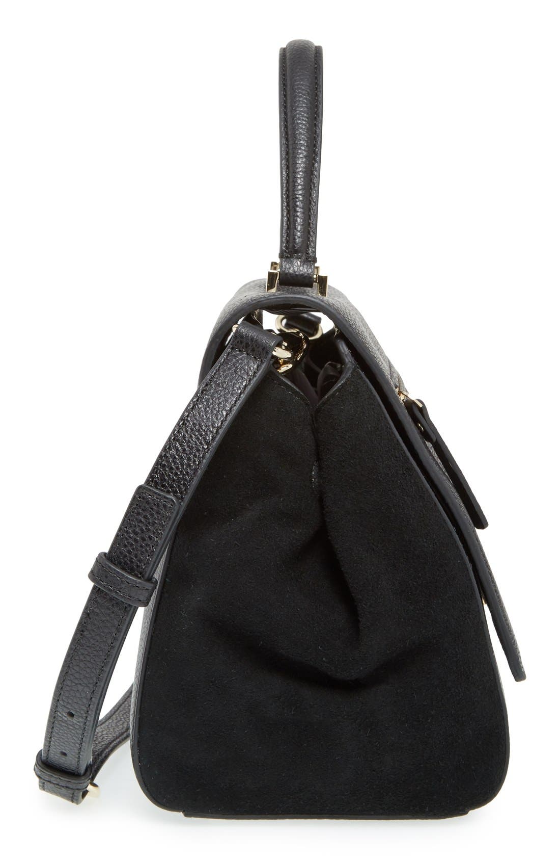'matthews drive - anderson' satchel, Alternate, color, BLACK