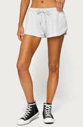 EDIKTED Kordelia Drawstring Sweatshorts