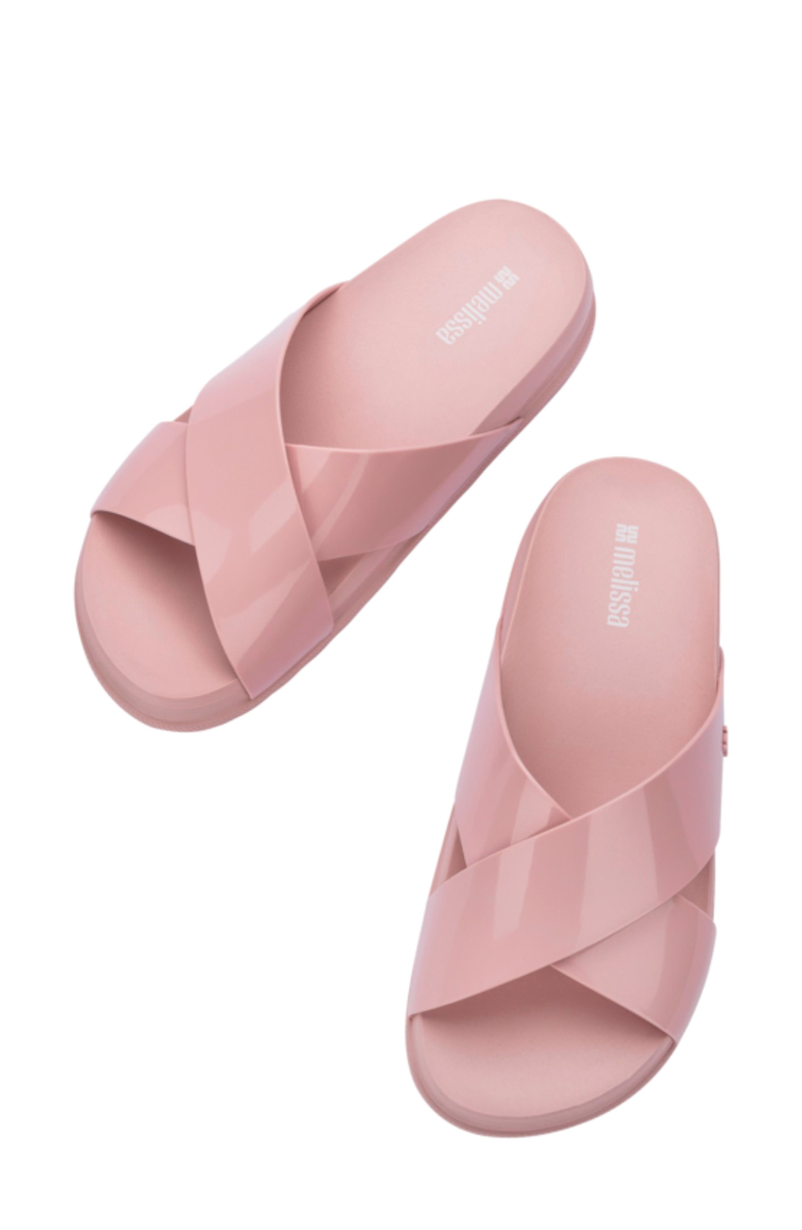 Cozy Cross Platform Slide Sandal, Alternate, color, PINK