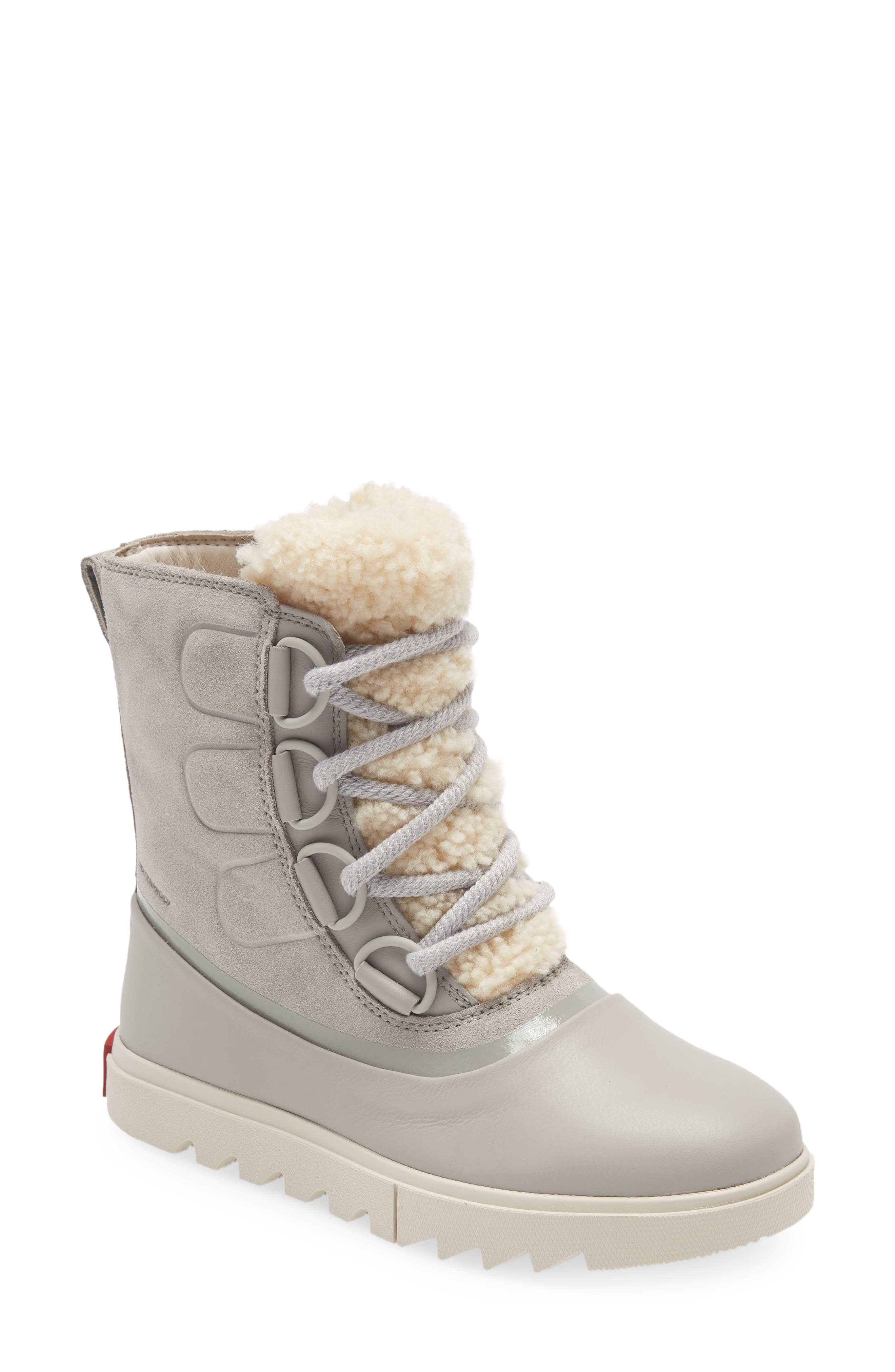 Joan of Arctic Next Lite Waterproof Wedge Snow Boot, Main, color, DOVE