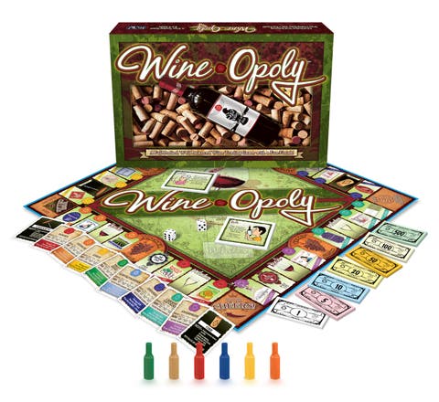 Wineopoly Monopoly Board Game