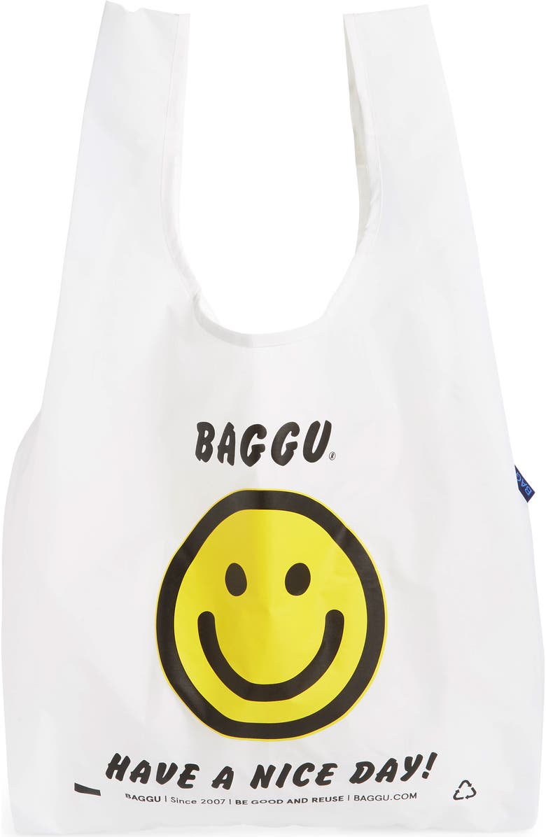 Baggu <sup>®</sup> Standard Baggu Printed Ripstop Nylon Tote, Main, color,