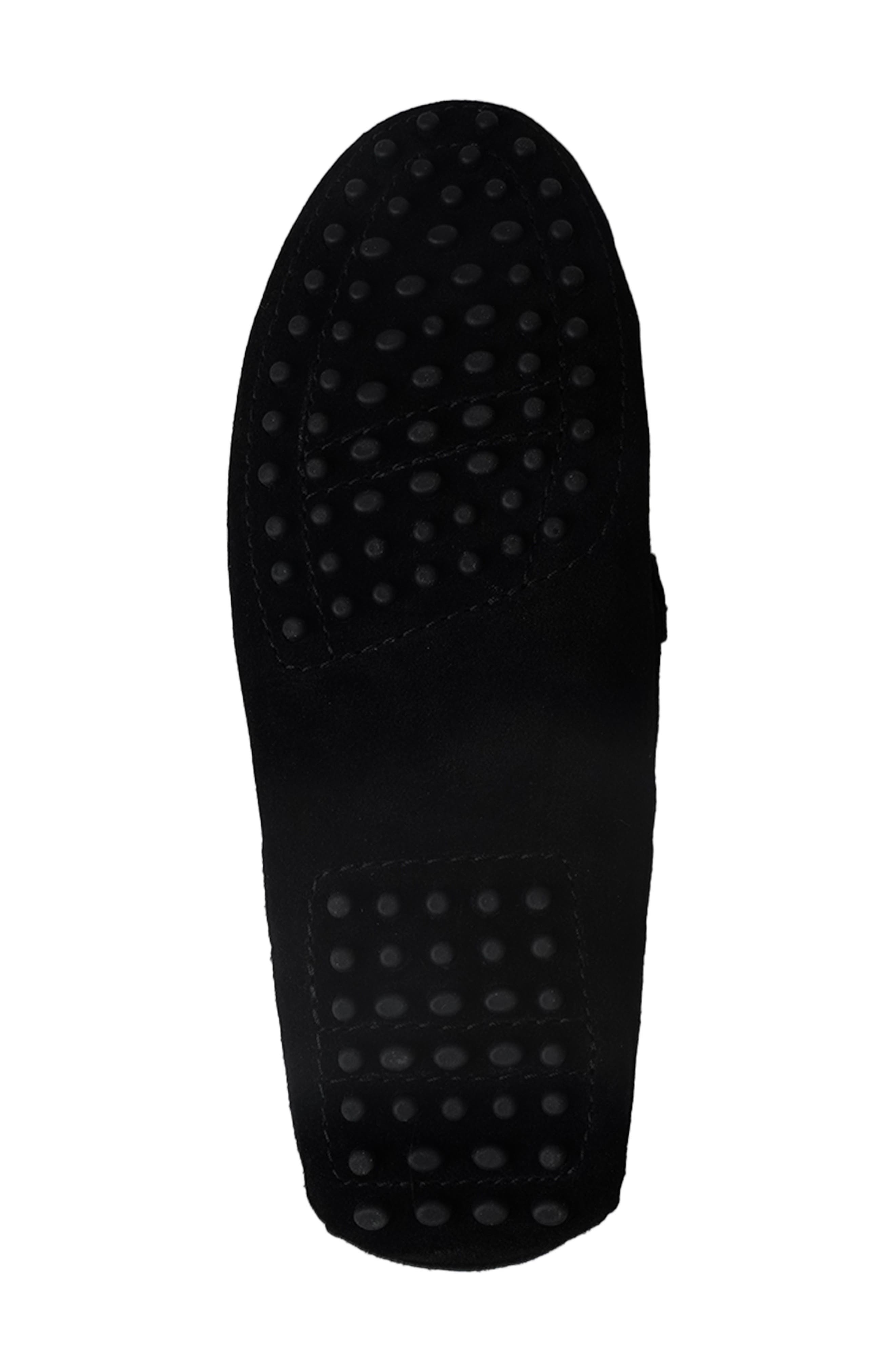 National Comfort Tal Tassel Mule, Alternate, color, Black Suede