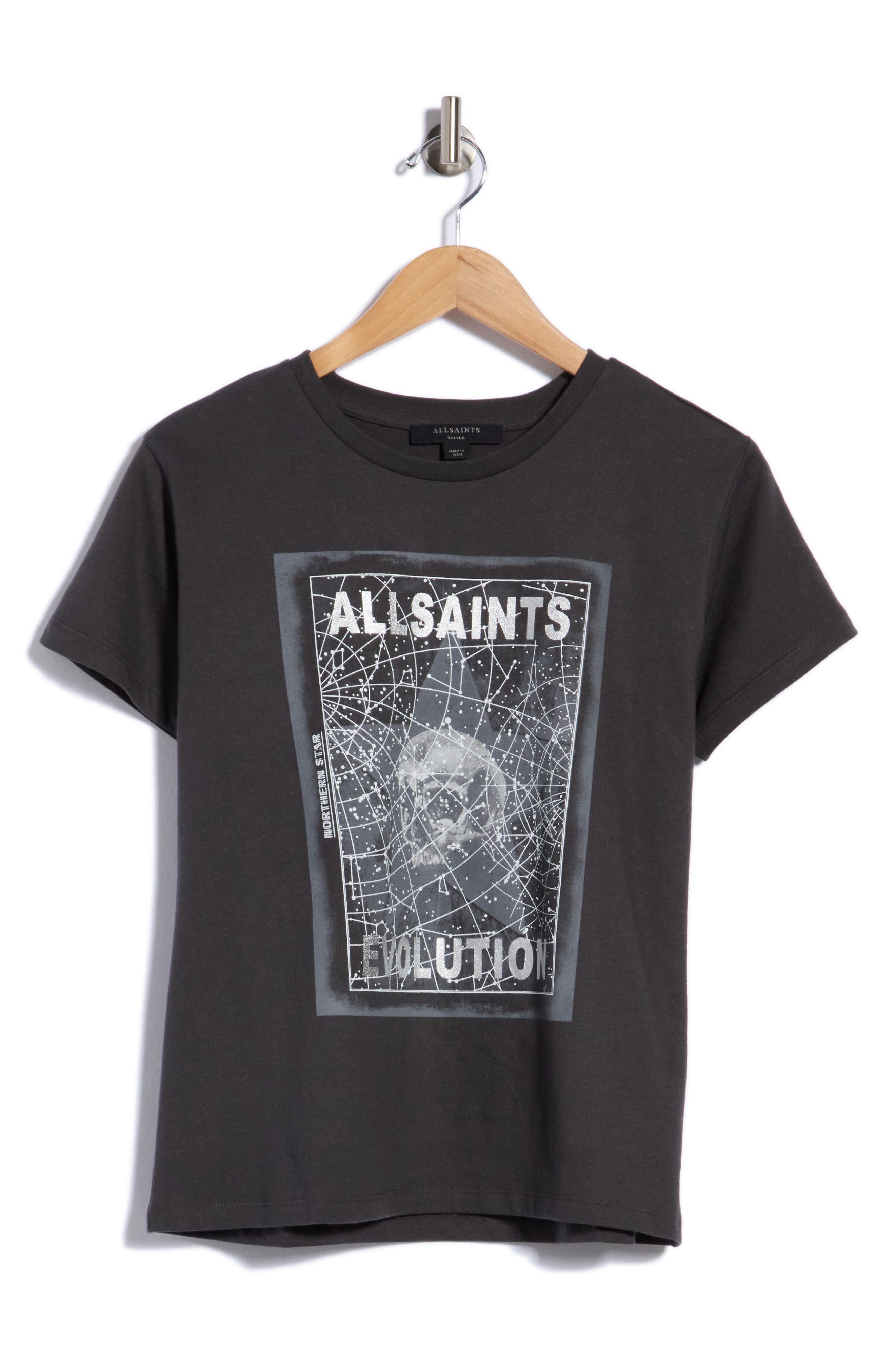 AllSaints Polestar Grace Cotton Graphic T-Shirt (Women) | Nordstromrack