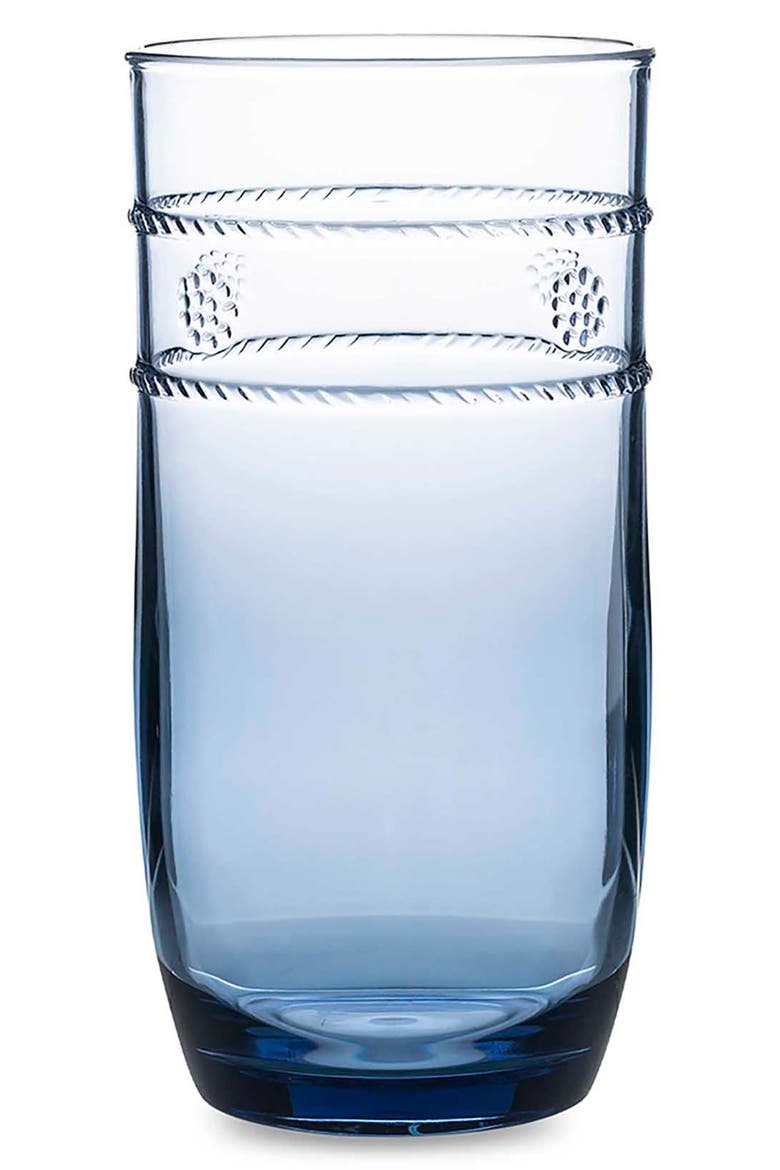 Isabella Set of 4 Acrylic Large Tumblers, Alternate, color, BLUE